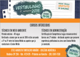 Notícia: Vestibulinho 2º semestre 2016
