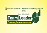 Notícia: Nova Turma - Curso de Certificação Team Leader – Formação em Vendas