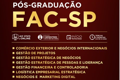 Notícia: ACE segue inovando e oferece agora Pós Graduação no Polo em Paraguaçu pela FACSP